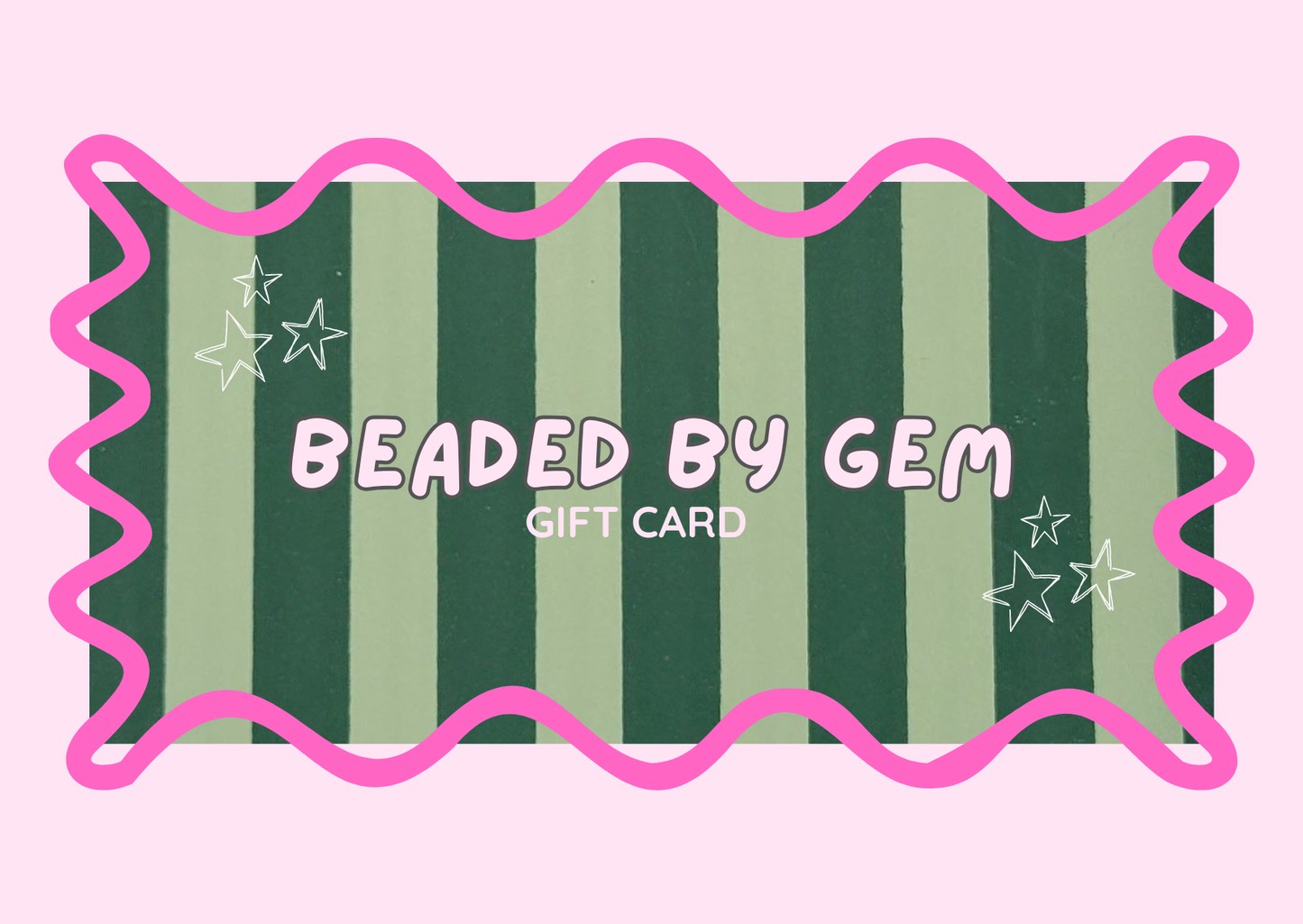 BEADED BY GEM GIFT CARD